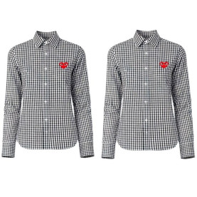 COMME DES GARCONS 꼼데가르송 고방 체크 커플 셔츠