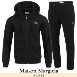 MAISON MARGIELA 메종마르지엘라 넘버 520 프린트 후드집업 셋업  2COLOR