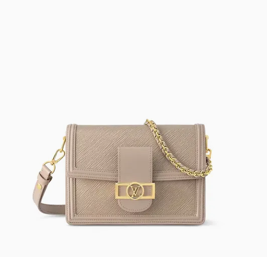 ●실사● 루이비통 도핀 에피 핸드백