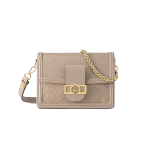 ●실사● 루이비통 도핀 에피 핸드백