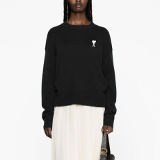 AMI 아미 스몰하트 라운드 니트 2COLOR