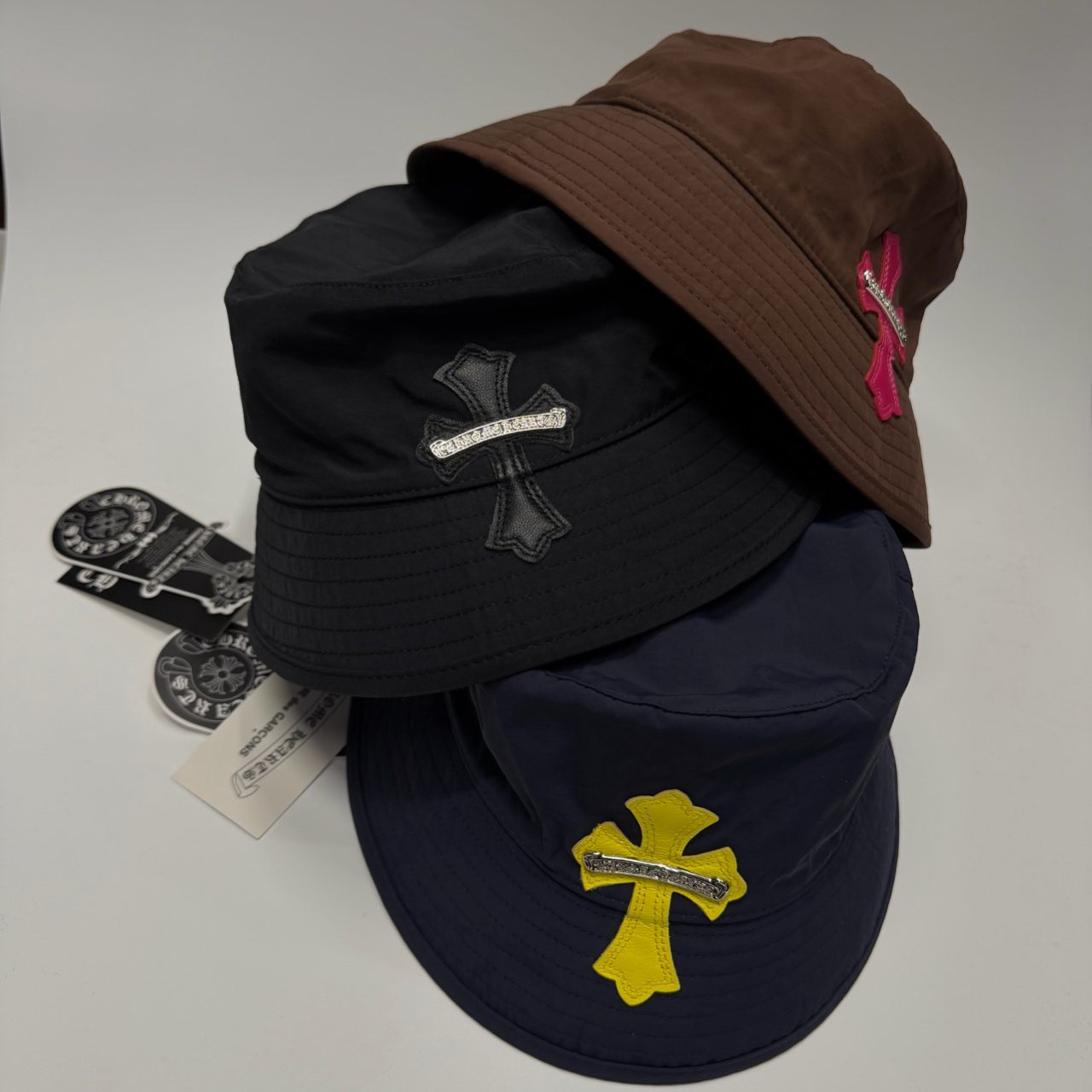 CHROME HEARTS 크롬하츠 크로스 버킷햇