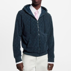 LOUIS VUITTON 루이비통 집업후드 모노 프렌치테리 집스루 후디