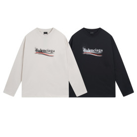 BALENCIAGA 발렌시아가 23162 폴리티컬 스텐실 롱 슬리브