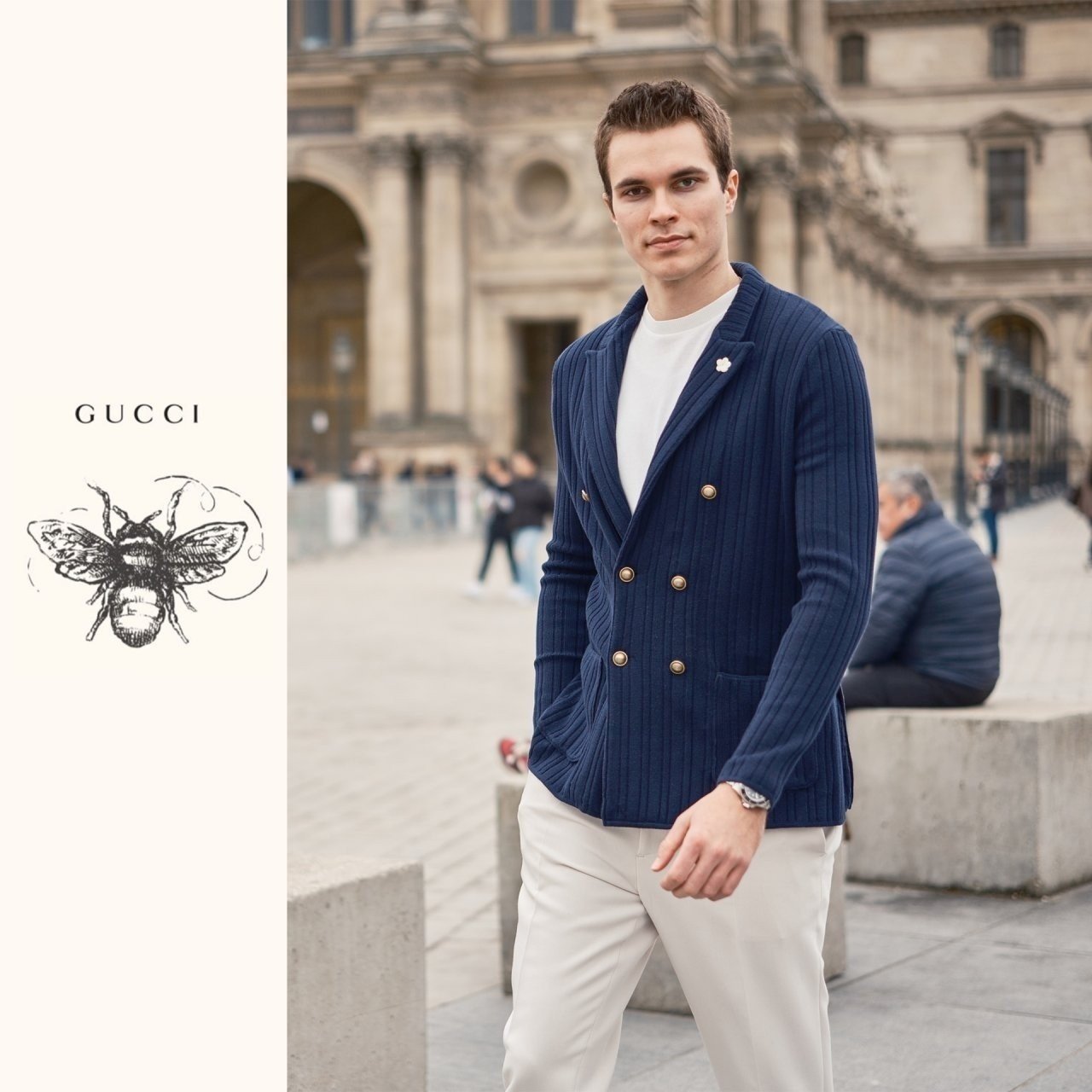 GUCCI 구찌 시그니처 니트 자켓 2COLOR