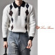 LOROPIANA 로로피아나 아가일 니트 3COLOR