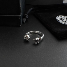 CHROME HEARTS 크롬하츠 포티 헤리스티 크로스 버블검 링 (13247)