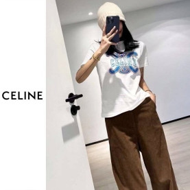 CELINE 셀린느 컬러로고 반팔티셔츠 3COLOR