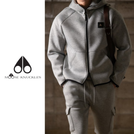MOOSE KNUCKLES 무스너클 네오프렌 금장 에디션 트레이닝 셋트 2COLOR