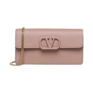 ●실사● 발렌티노 브이로고 시그니쳐 체인 월렛