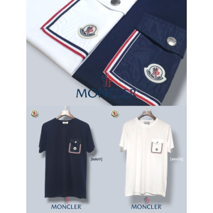 MONCLER 몽클레어 포켓 삼선 반팔티