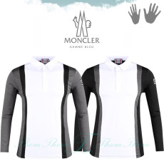 MONCLER 몽클레어 가로 배색 스판 카라