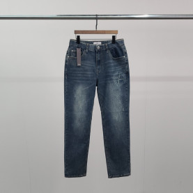 STONE ISLAND 스톤아일랜드 서클로고 워싱 청바지