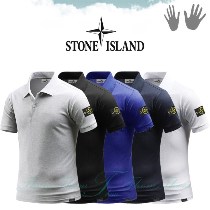 STONE ISLAND 스톤아일랜드 PK 카라 반팔