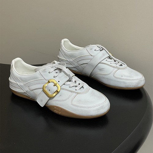 MIUMIU 미우미우 여성용 스니커즈 M54366