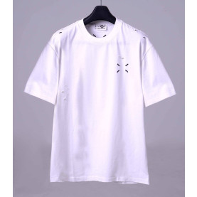 MAISON MARGIELA 메종마르지엘라 펀칭  자수 반팔 2COLOR