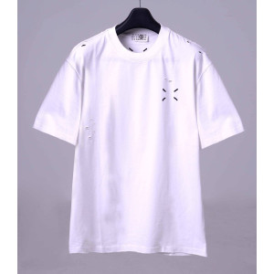 MAISON MARGIELA 메종마르지엘라 펀칭  자수 반팔 2COLOR