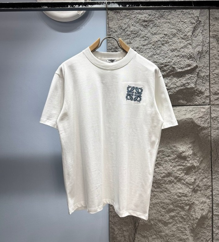 LOEWE 로에베 아나그램 자수 반팔 2COLOR