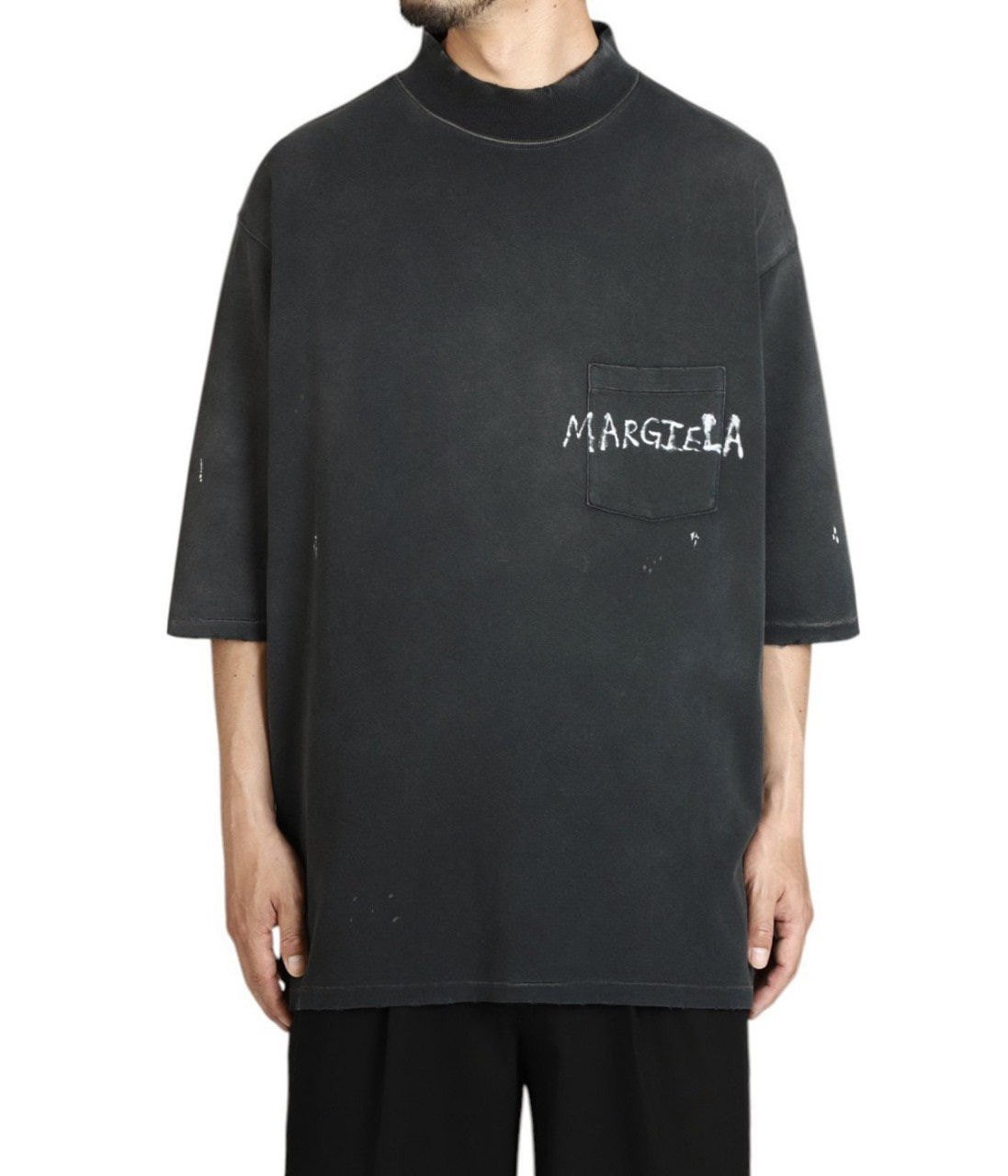 MAISON MARGIELA 메종마르지엘라 X001 그래피티 로고 티셔츠