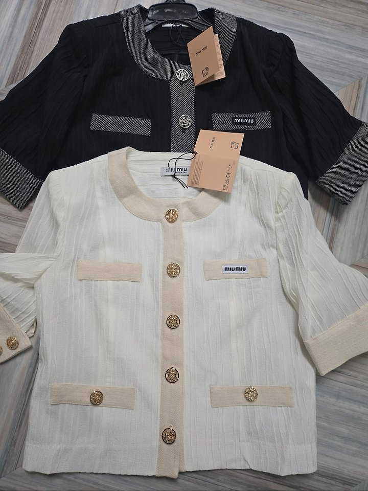 MIUMIU 미우미우 트위드 자켓