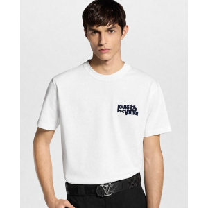 LOUIS VUITTON 루이비통 그래피티 모노그램 올자수 로고 숏 슬리브 티셔츠 2COLOR