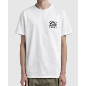 LOEWE 로에베 아나그램 백 올자수 로고 숏 슬리브 티셔츠 2COLOR