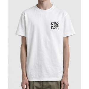 LOEWE 로에베 아나그램 백 올자수 로고 숏 슬리브 티셔츠 2COLOR