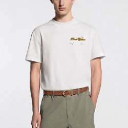 LOUIS VUITTON 루이비통 1864 레터링 자수 로고 숏 슬리브 티셔츠 2COLOR