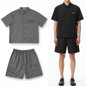 PRADA 프라다 나일론 셋업