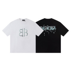 BALENCIAGA 발렌시아가 6449 BB 그래피티 로고 반팔