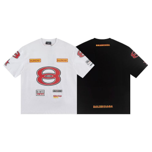 BALENCIAGA 발렌시아가 6576 스포츠 로고 반팔