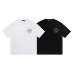 CHROME HEARTS 크롬하츠 6344 플로랄 크로스 반팔