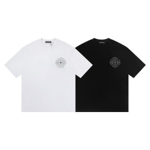 CHROME HEARTS 크롬하츠 6344 플로랄 크로스 반팔