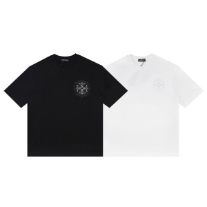 CHROME HEARTS 크롬하츠 6502 라인스톤 홀스슈 반팔