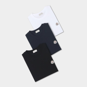 MONCLER 몽클레어 로고 패치 반팔