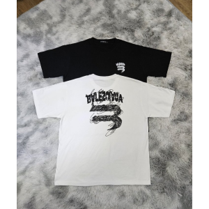 MONCLER 몽클레어 드로잉 오버핏 라운드 반팔