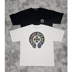 CHROME HEARTS 크롬하츠 그라 라운드 오버핏 반팔