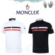 MONCLER 몽클레어 더블 라인 하프 폴라 반팔