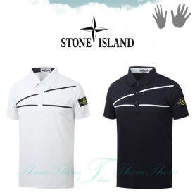 STONE ISLAND 스톤아일랜드 펠로이 카라 반팔