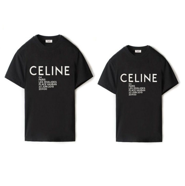 CELINE 셀린느 쇼인비테이션 커플 반팔티