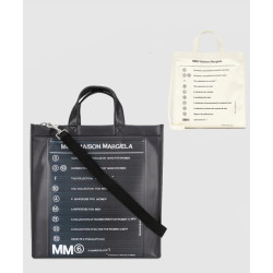 MAISON MARGIELA 마르지엘라 프린트 PVC 토트백 2COLOR
